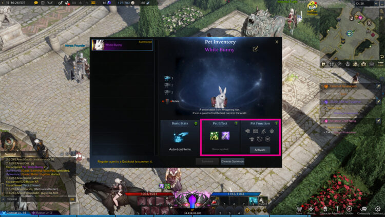 Lost Ark Crystalline Aura Pet Effects And Functions