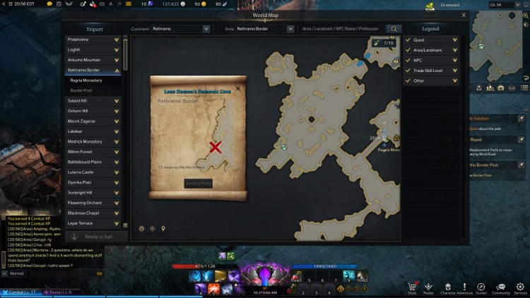 Lost Ark Secret Dungeon Map