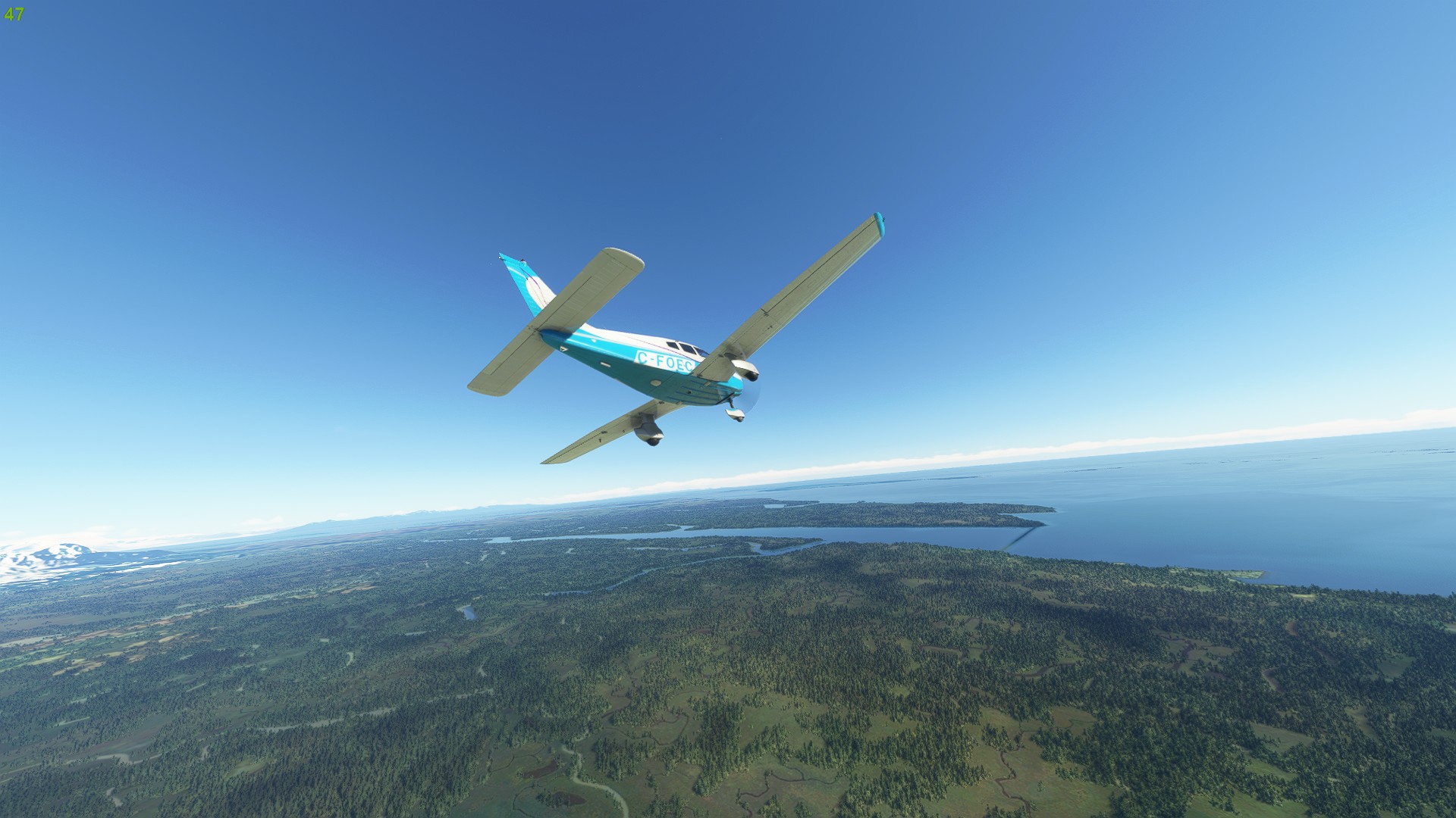 Microsoft Flight Simulator Pc Solo Vuelo Piper Warrior Ii Alaska Salvaje