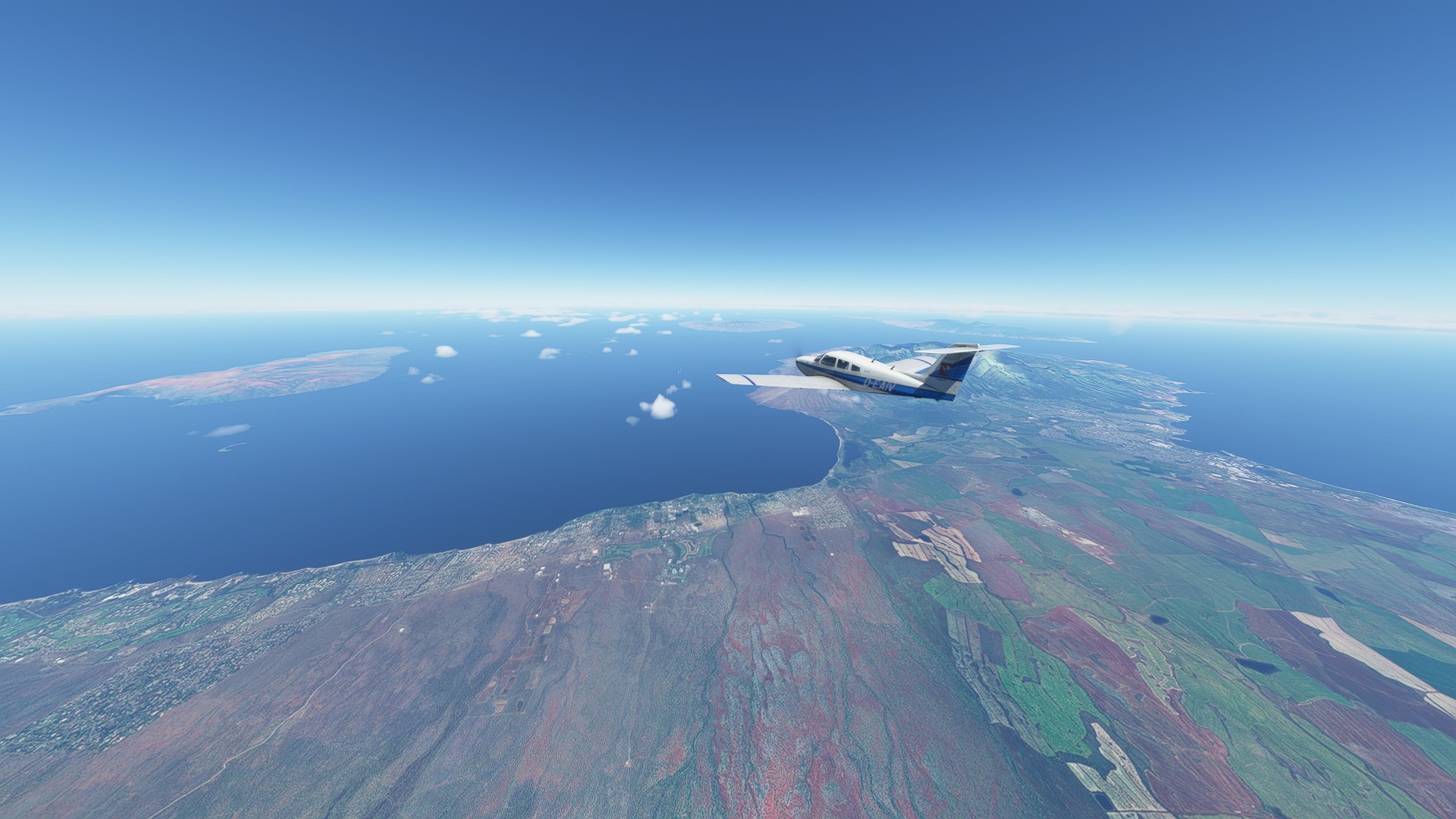 Microsoft Flight Simulator Pc Solo Vuelo Turbo Flecha Iv Hawaii Velocidad