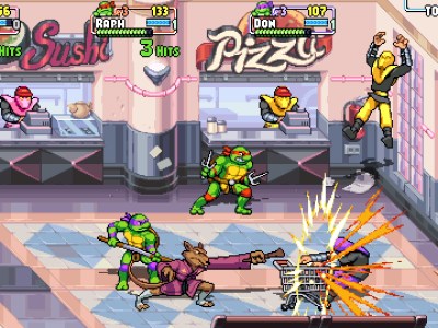 Shredder's Revenge Splinter sushi pizza