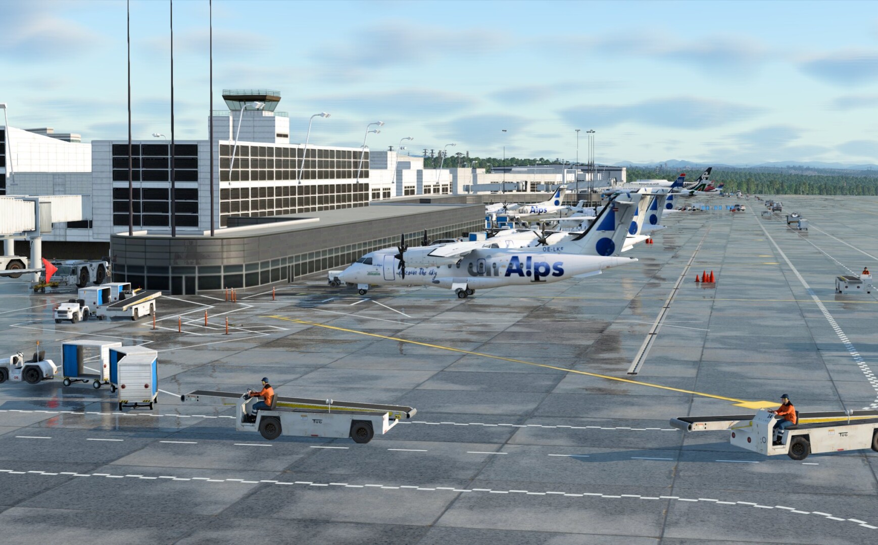 X Plane 12 Pc Airport Shot