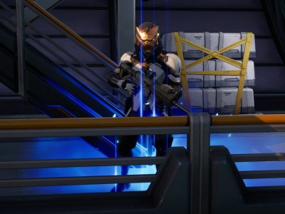 Fortnite Huntmaster Saber's Mythic Thermal Rifle