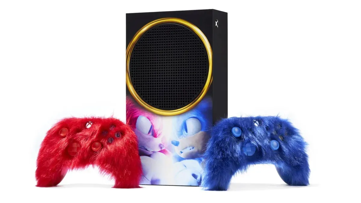 Sonic The Hedgehog Movie Furry Xbox Controllers