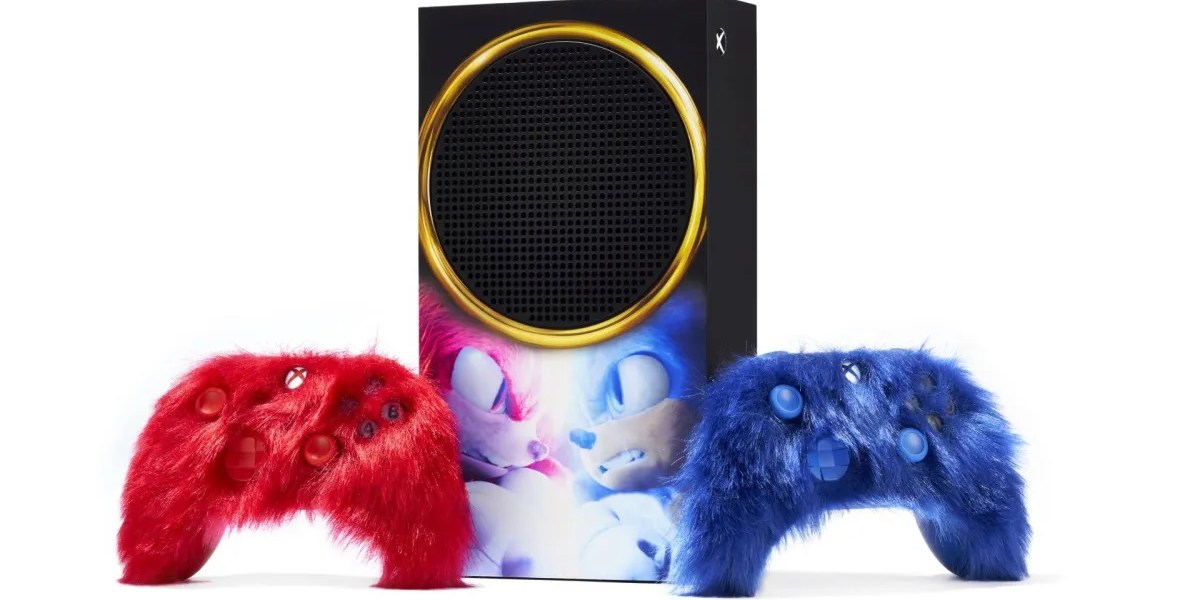 Sonic The Hedgehog Movie Furry Xbox Controllers
