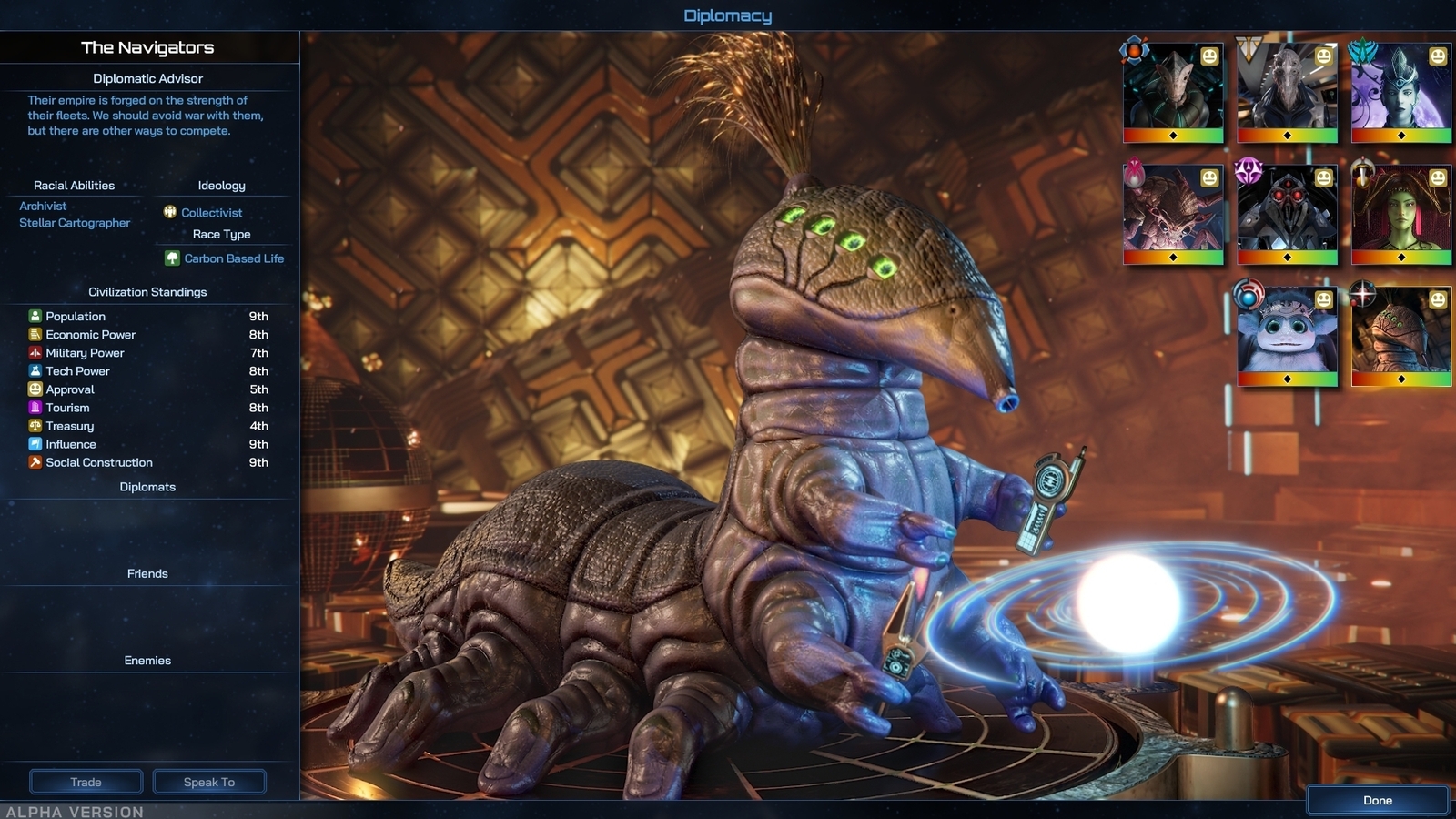 Galactic Civilizations IV release navigators