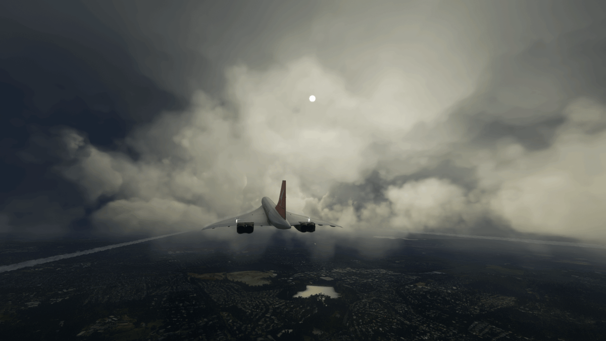 Microsoft Flight Simulator Pc Concorde In The Storm