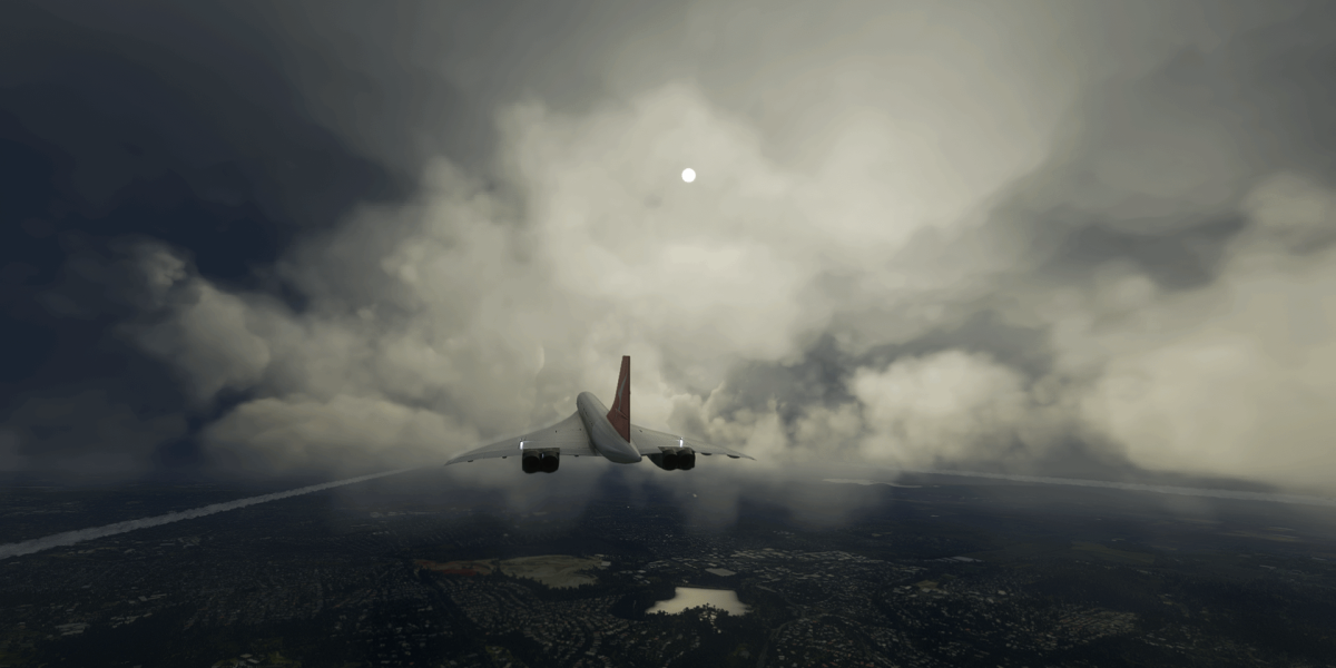 Microsoft Flight Simulator Pc Concorde In The Storm