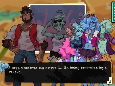 Monster Prom 3 Roadtrip demo rodent