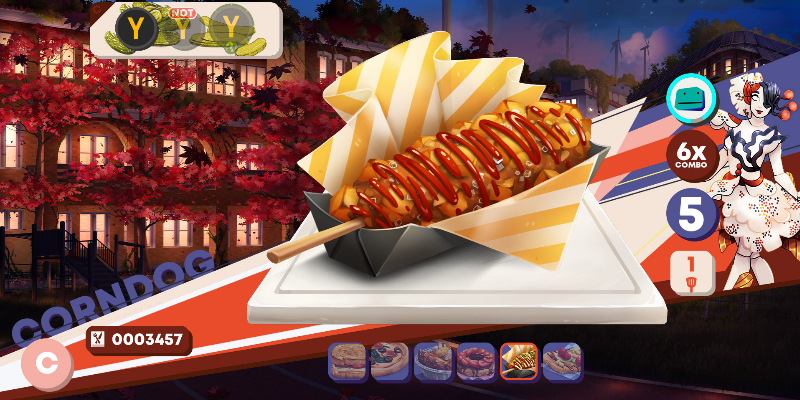 Cook Serve Forever Announcement Gameplay Corndog Feature
