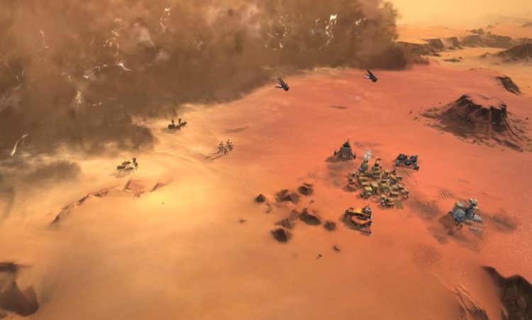 Dune Spice Wars multiplayer sandstorm