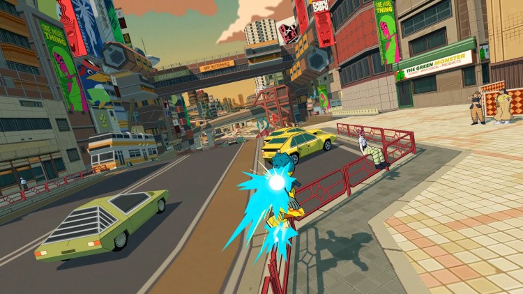 Bomb Rush Cyberfunk / upcoming indie games 2022