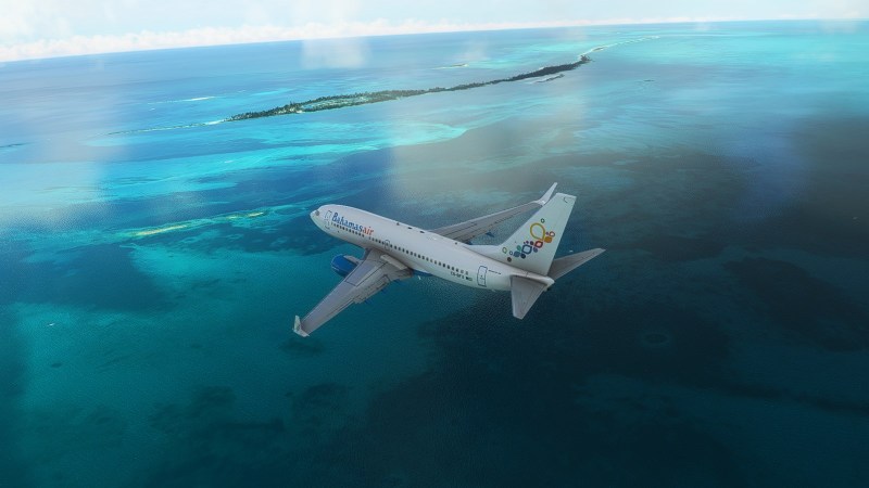 Microsoft Flight Simulator Pc Pmdg 737 Bahamasair Over The Water 4 (copy)