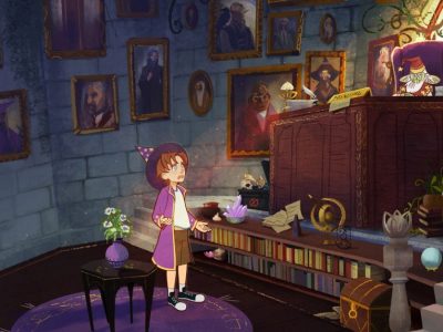 Simon The Sorcerer prequel Origins 2D art principal