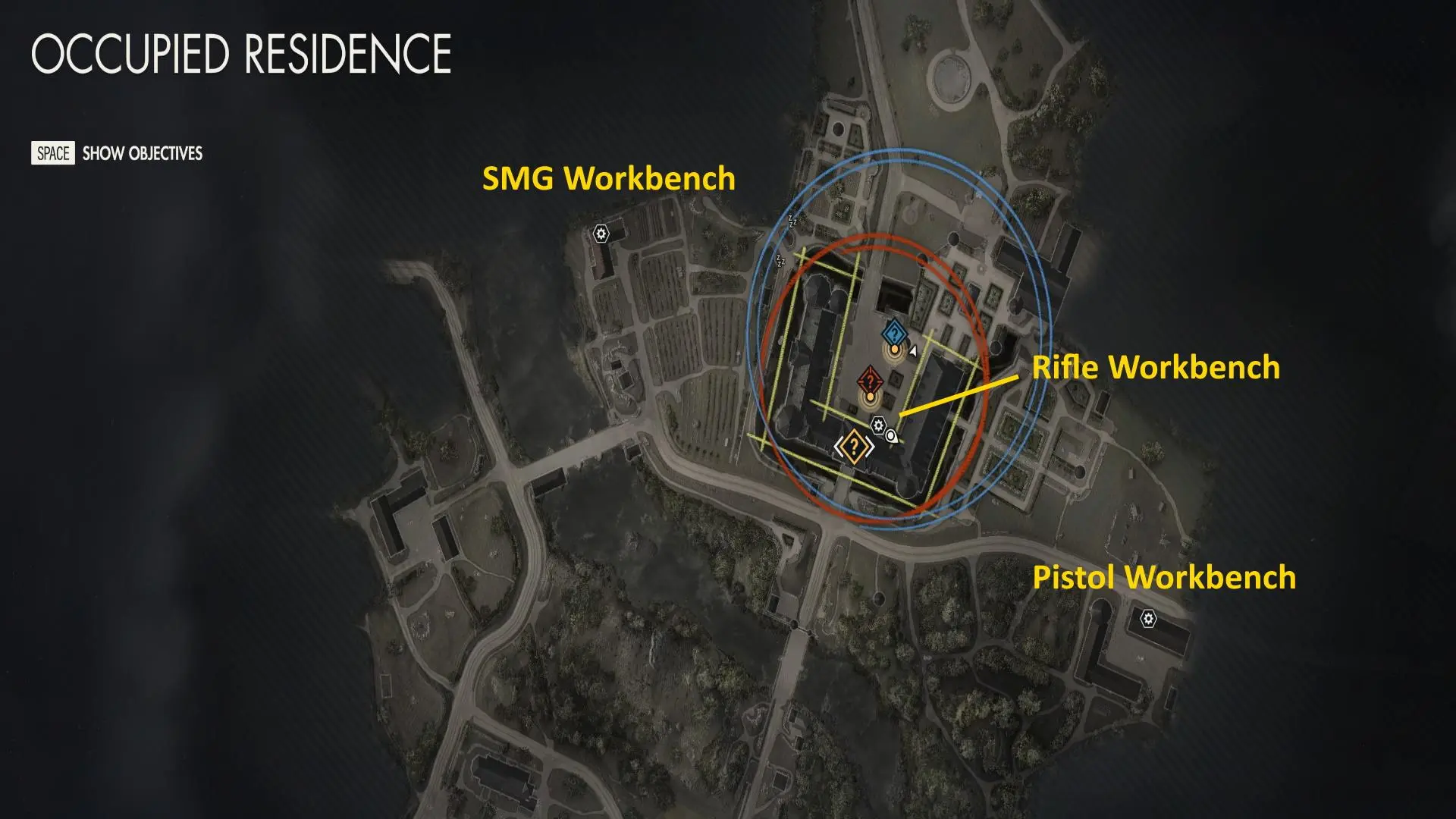 Sniper Elite 5 Occupied Residence Map