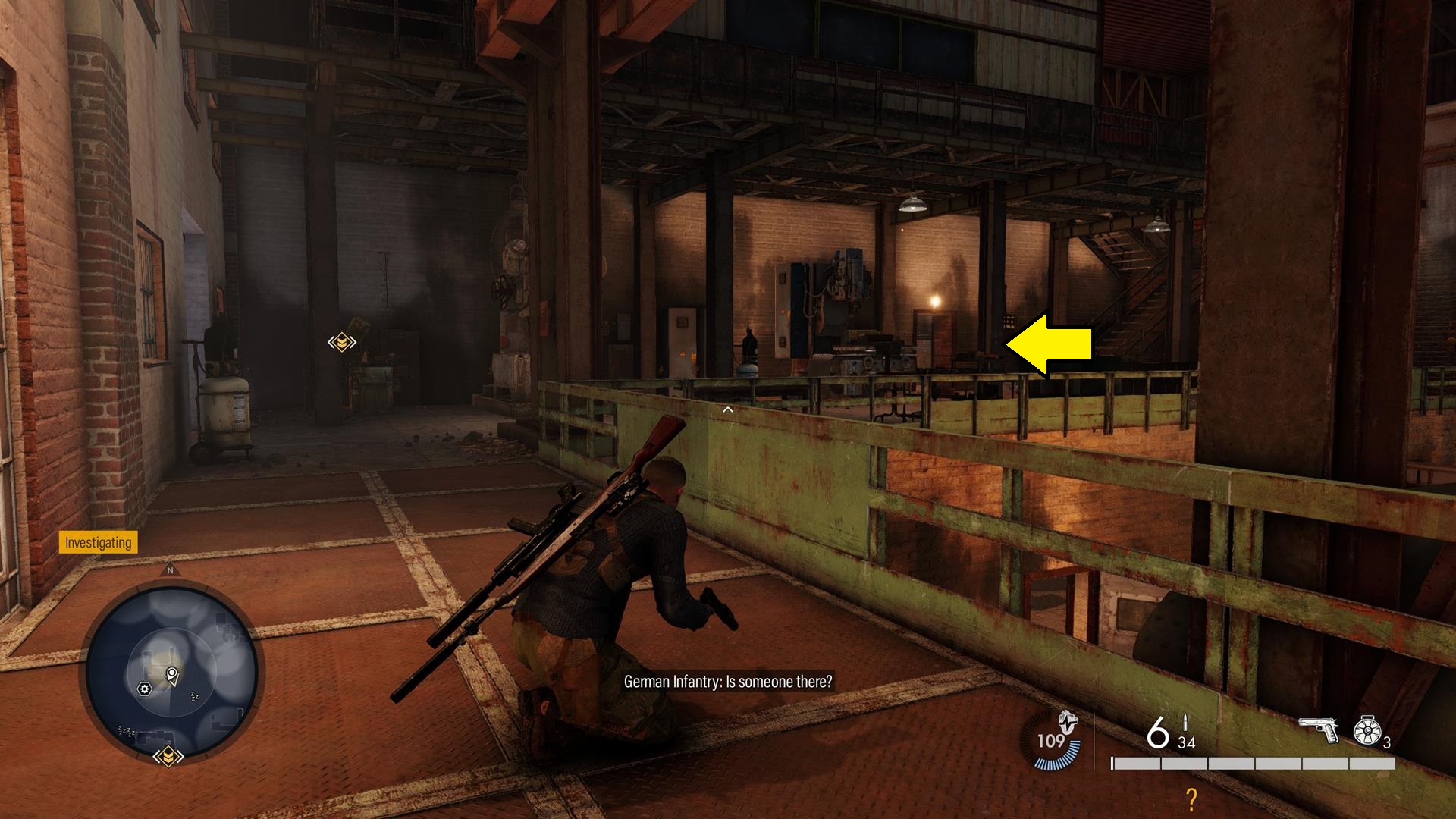 Sniper Elite 5 War Factory Workbench locations guide (Mission 4)