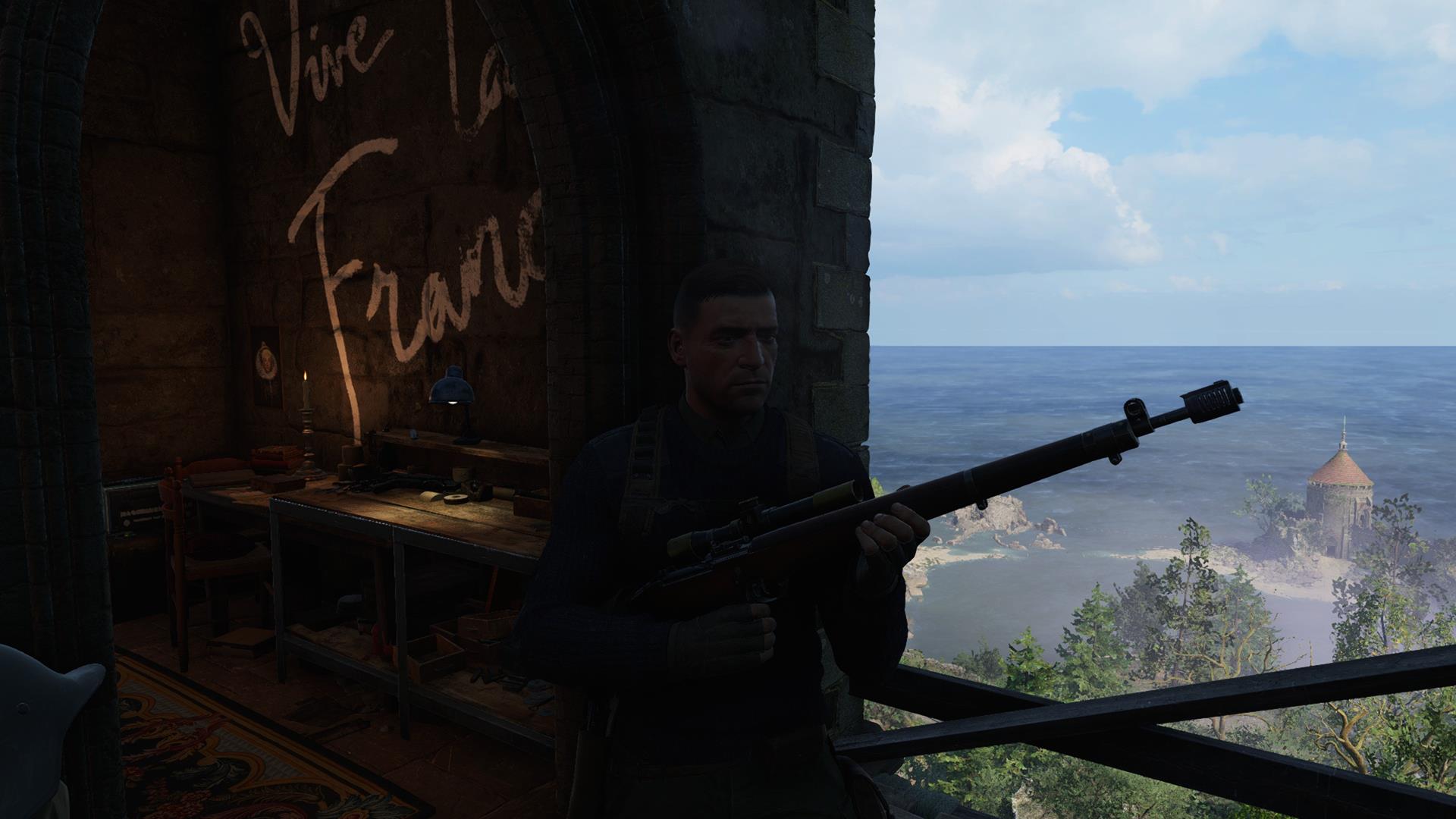 Sniper Elite 5 Spy Academy Workbench locations guide (Mission 3)