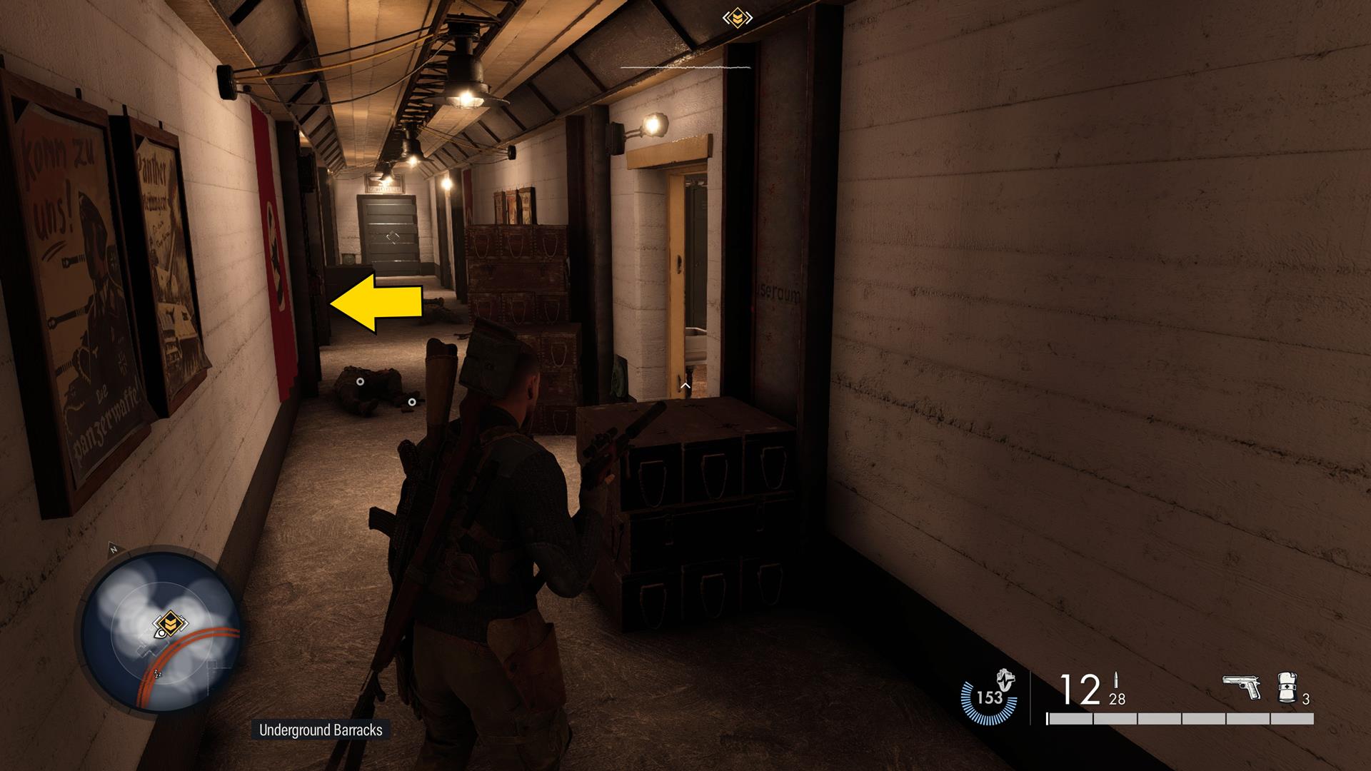 Sniper Elite 5 Secret Weapons Workbench locations guide (Mission 7)