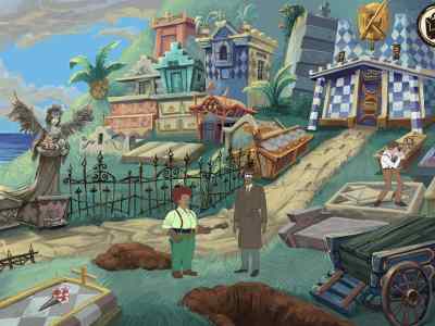 Voodoo Detective today graveyard New Ginen