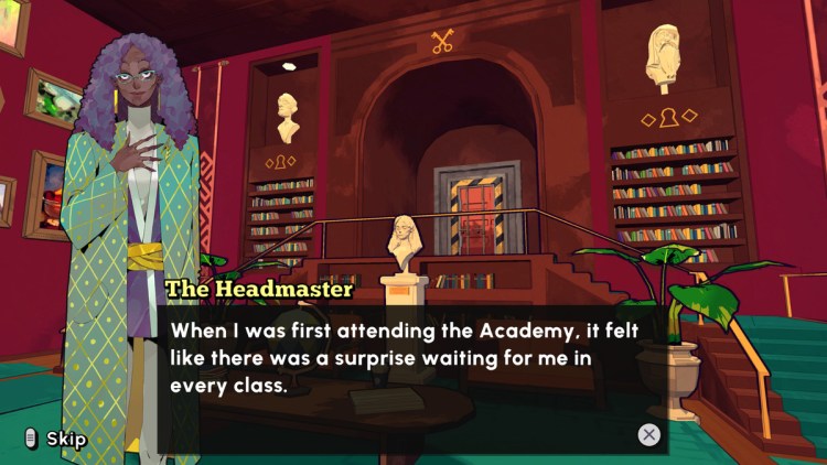 Escape Academy iam8bit Headmaster