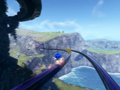 Sonic Frontiers Teaser Trailer Rail Grinding Bosses Combat