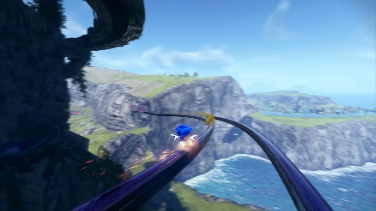Sonic Frontiers Teaser Trailer Rail Grinding Bosses Combat