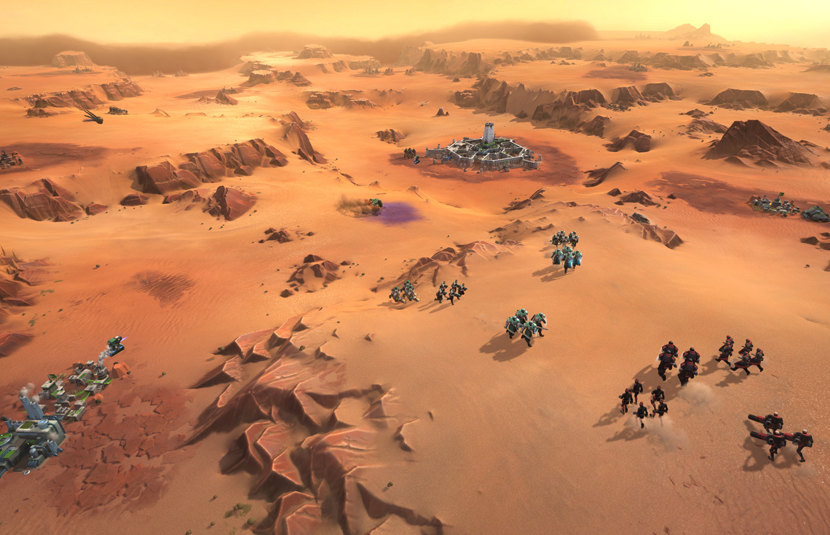 Dune Spice Wars multiplayer units