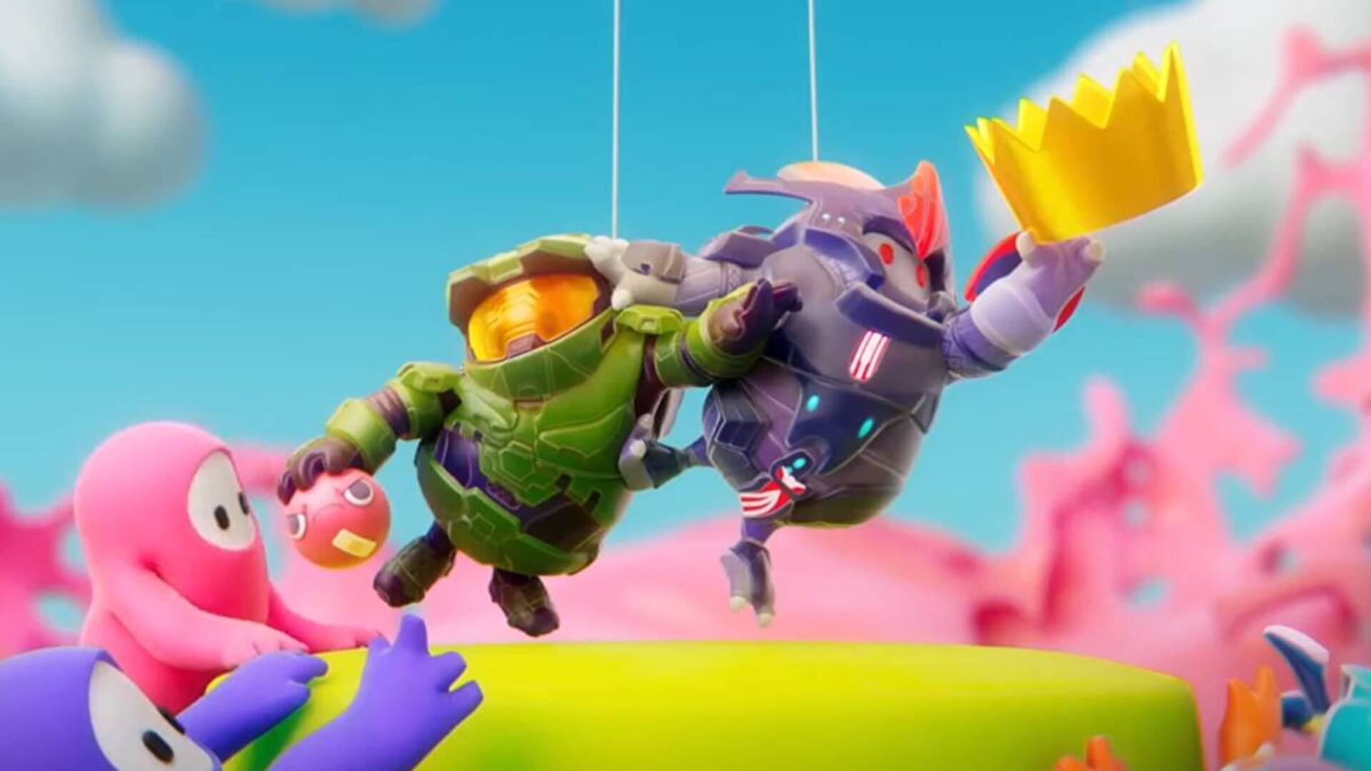 Fall Guys Halo Crossover