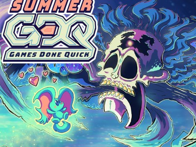 Summer Games Done Quick donations 2022 banner Elfilin