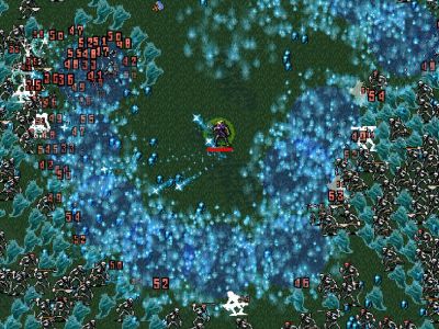 Vampire Survivors update blue fire