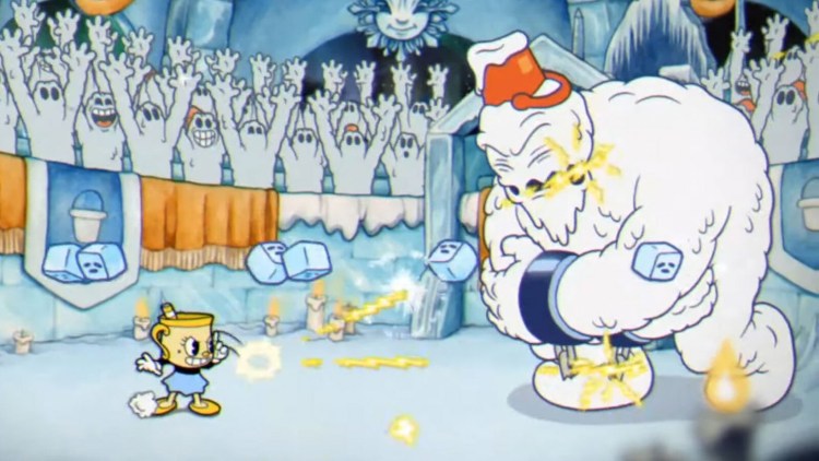 Cuphead Delicious Last Course trailer boss ice cubes