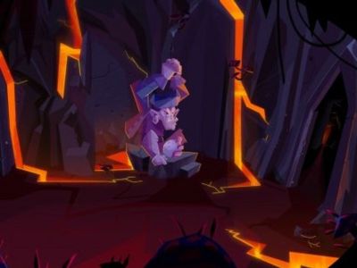 Return to Monkey Island last statue lava