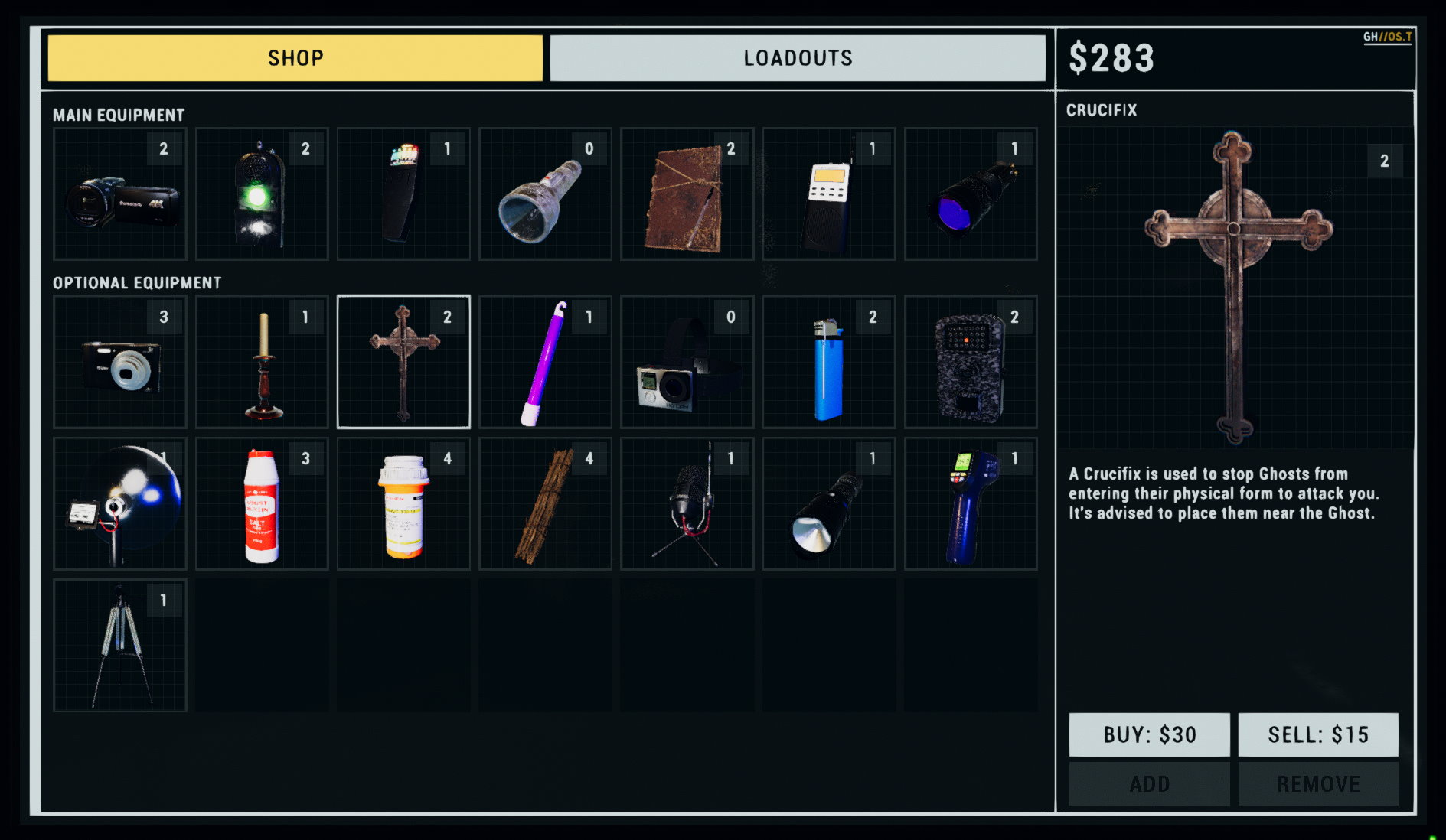 Phasmophobia will get an updated shop menu, and a new asylum map