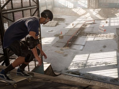 Tony Hawks Pro Skater 3+4 Skateboarding Down Ramp