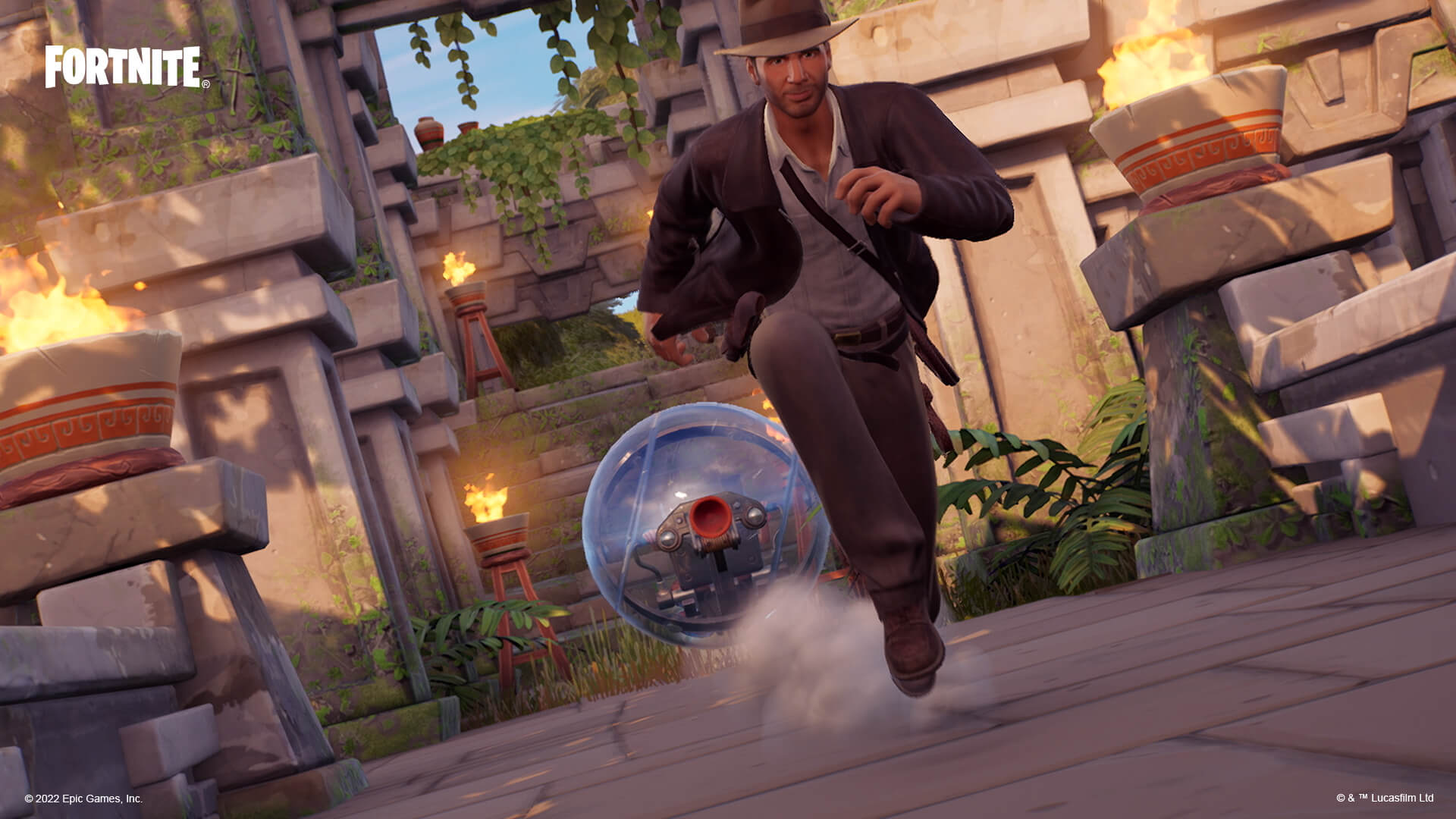 Fortnite update adds Indiana Jones and a new Charge submachine gun