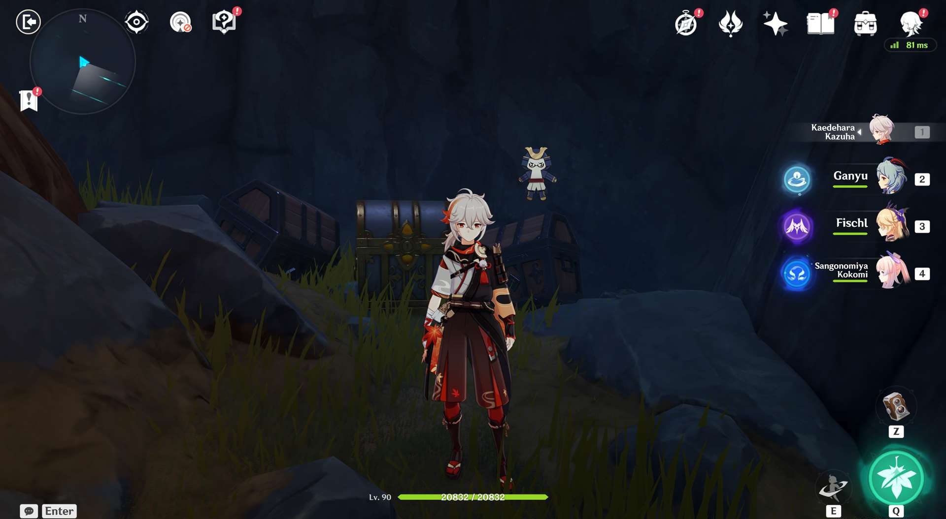 Genshin Impact Mirage Domain Blazin' Trails Luxurious Chest Frozen Soul