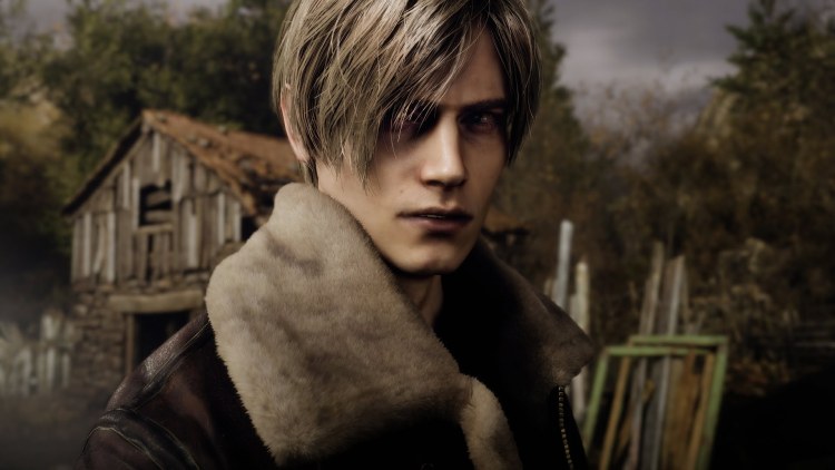 Leon In Resident Evil 4 Remake / Pc Horror Game