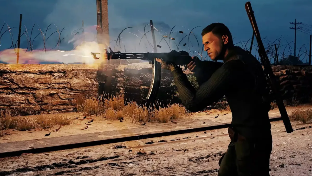 Sniper Elite Season One Landing Force Ppsh Screenshot