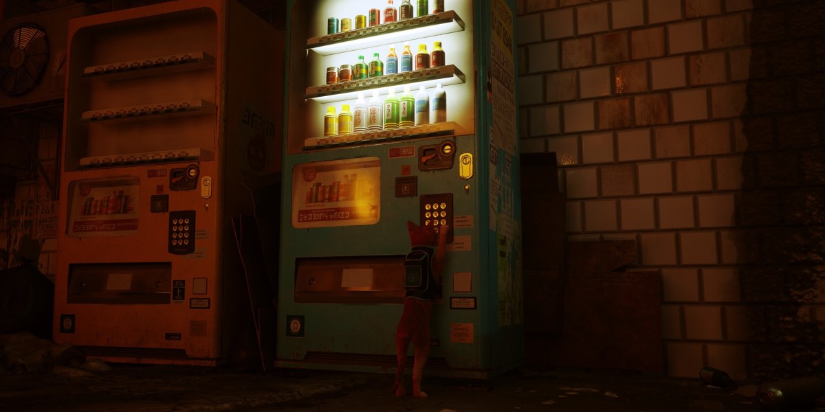 Stray All Energy Drink and Vending Machine locations guide (The Slums)