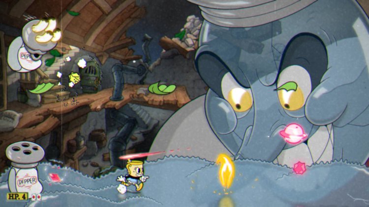 Cuphead The Delicious Last Course Dlc Final Boss Chef Saltbaker Guide Tips How To Beat 2