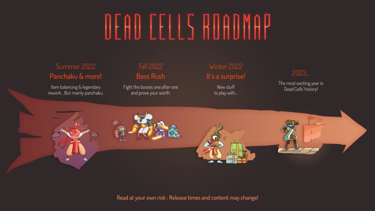 Dead Cells 2022 Roadmap Development 2
