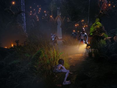 Lord of the Rings Gollum trailer stealth guards