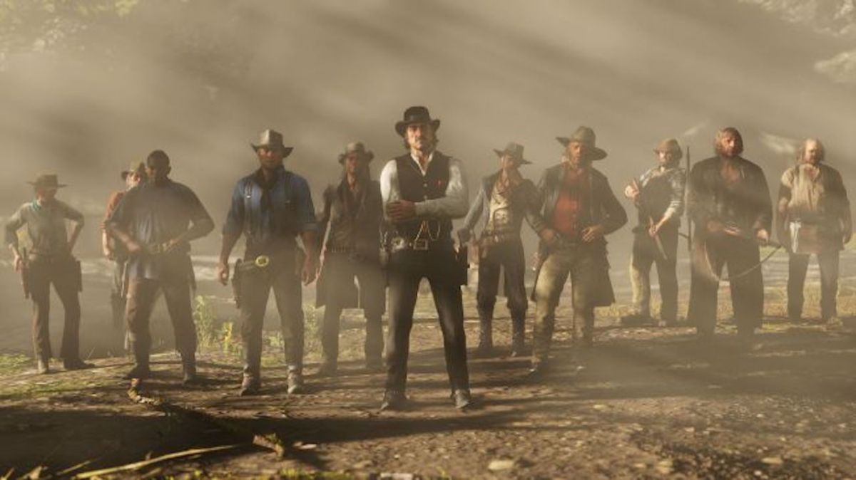 GTA Red Dead Redemption remasters group shot