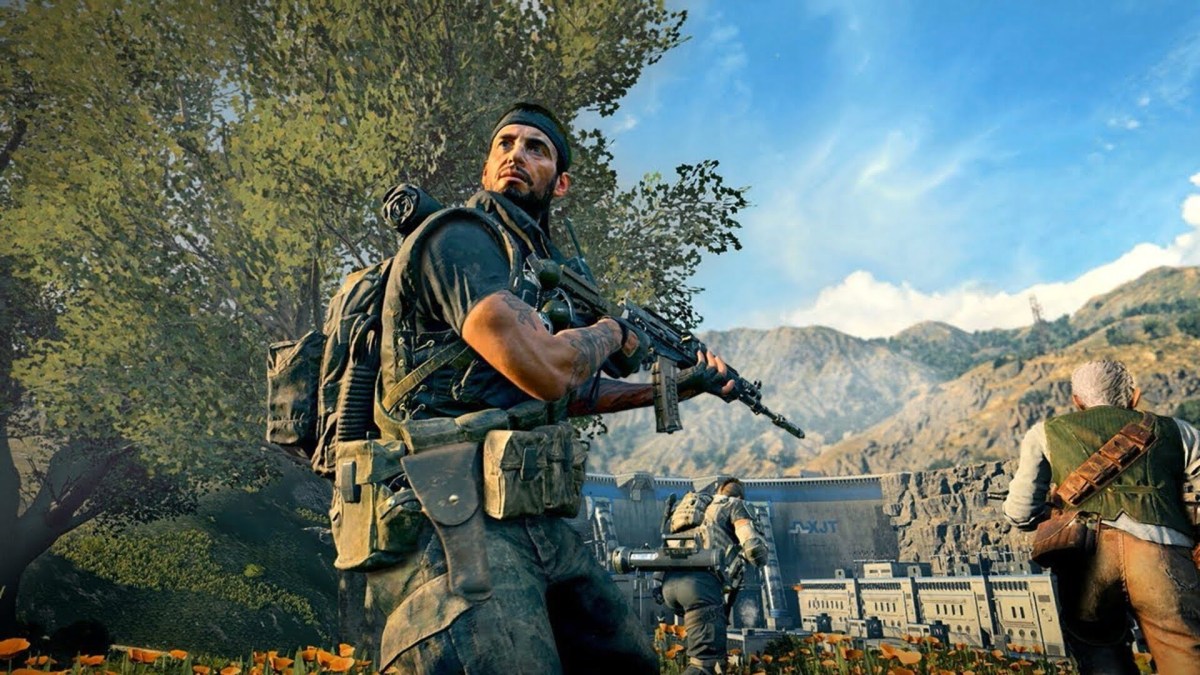 Cod Black Ops 4 Leak Campaign Mode / solider looking up at sky