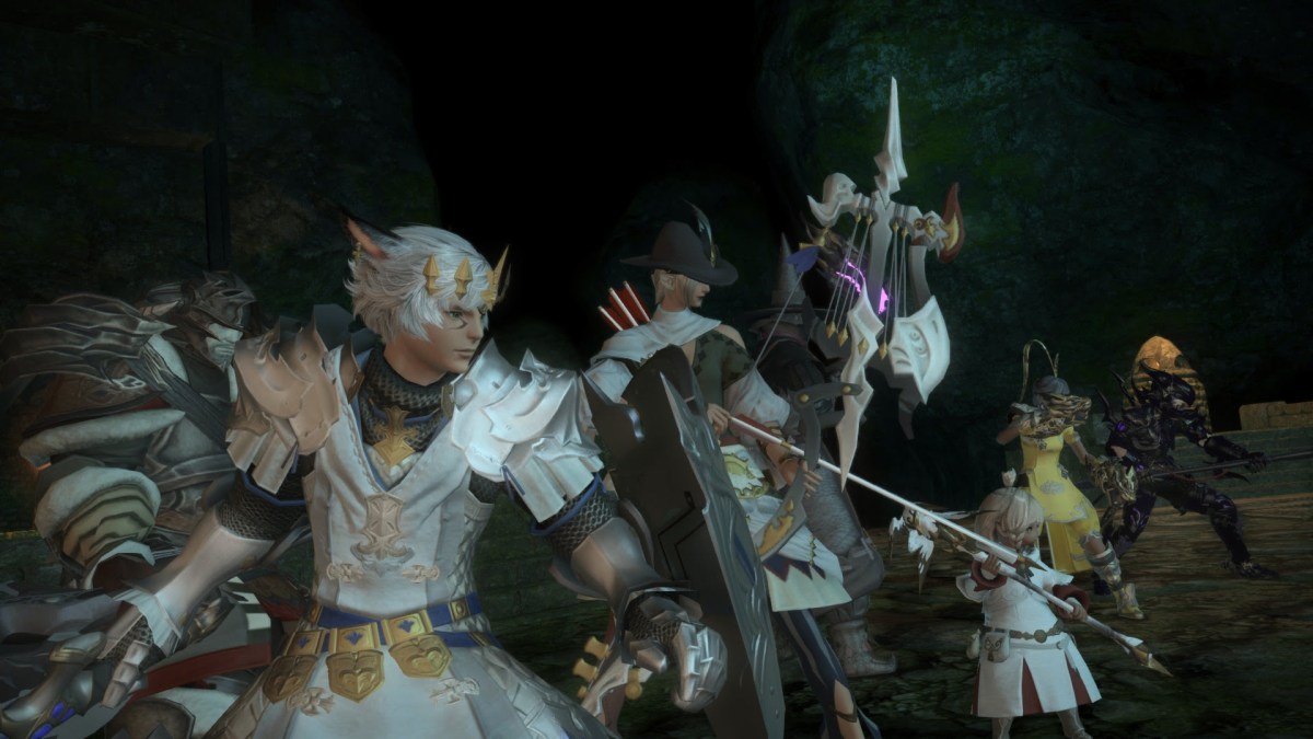 a party of players in Final Fantasy Xiv Online / Final Fantasy Xiv Online Starter Guide