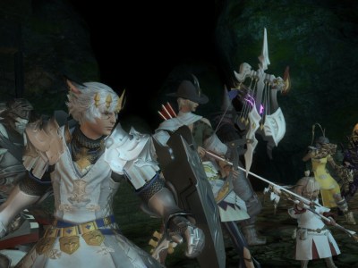 a party of players in Final Fantasy Xiv Online / Final Fantasy Xiv Online Starter Guide