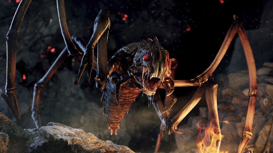 Gothic remake trailer spider monster