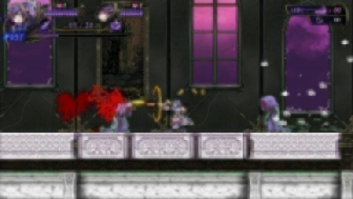 Grim Guardians game Demon Purge Shinobu submachine gun