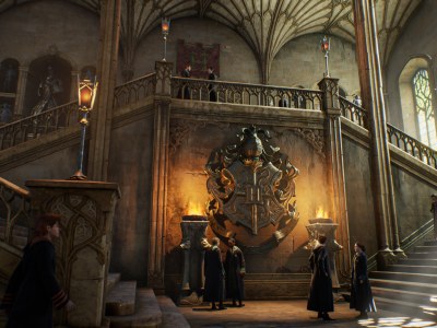 Hogwarts Students Standing By Staircases / Hogwarts Legacy Will Be Shown At Gamescom Opening Night Live 2022