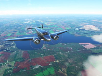 Microsoft Flight Simulator Pc Beech Model 18 In Canada 1 (copy)